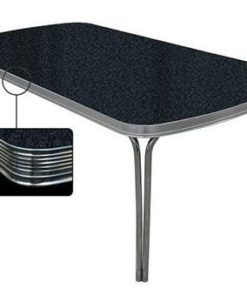 Mesa de jantar 205x106 Retro TO28 Preto