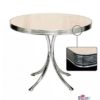 Table ronde Retro Diner 80 Cream