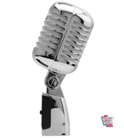 Tip top vintage audio Retro microphone chrome