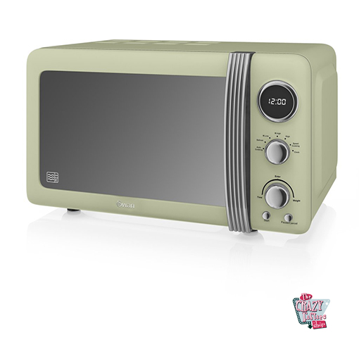 Microondas Digital 800W Verde Vintage »