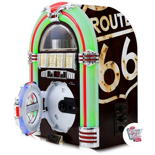 Mini Jukebox Radio CD-MP3 percorso 66