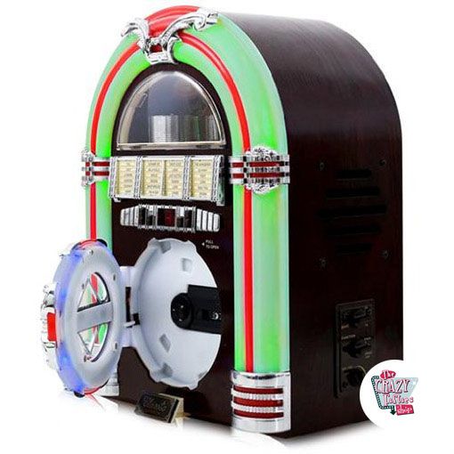 Rádio Mini Jukebox CD-MP3