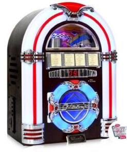 Rádio Mini Jukebox CD-MP3