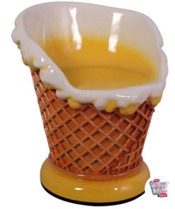Chaises de crème glacée