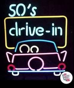 Neon 50s Drive i plakat
