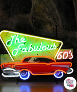 Neon Fabulous Fifties Poster