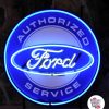 Neon Ford Service Poster