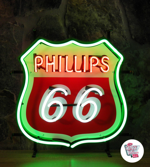 Neon Sign Philips 66 
