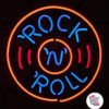Neon Rock and Roll Circle