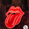 Neon Rolling Stones-affisch