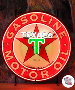 Neon Texaco Poster