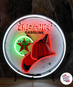 Insegne Neon Texaco FireChief 