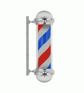 Barber pole without Globe