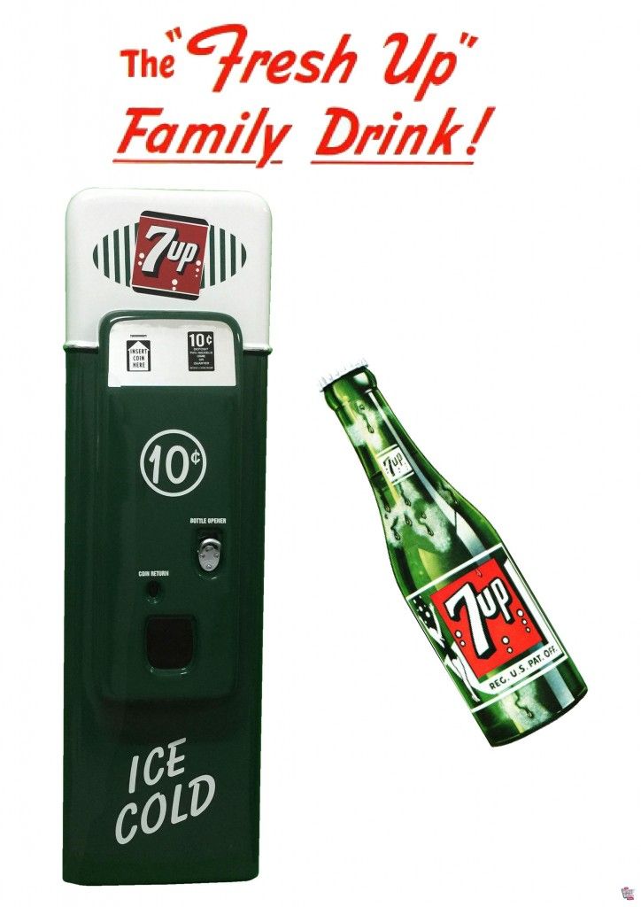 Retro kapı 7up