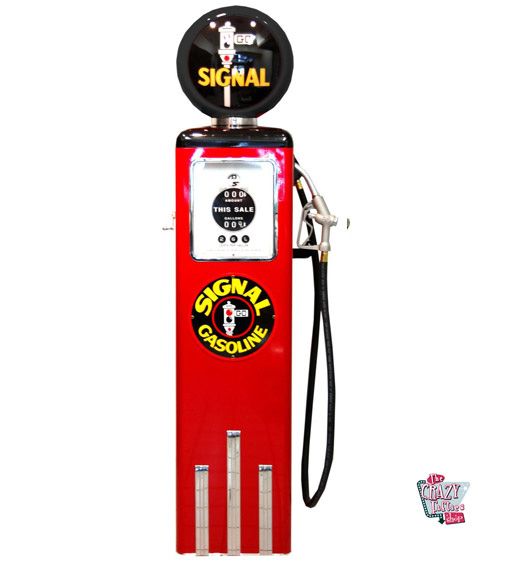 Retro Gas Pump Ball 8 Made in USA