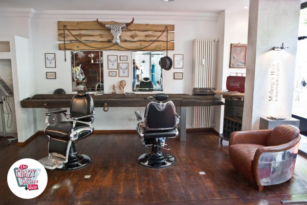 Retro Friseurstuhl Permablock