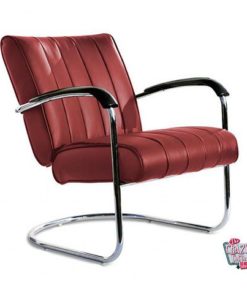 Retro Vintage armchair LC01LTD Garnet