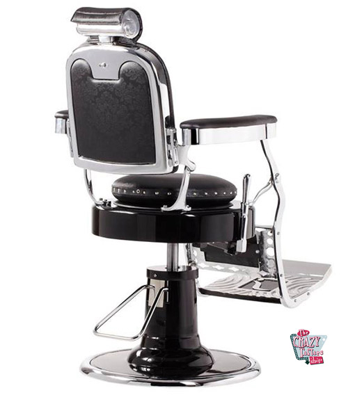 Cadeira de barbeiro clássico Retro Lux