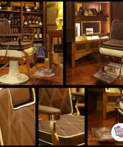 Fauteuil Barber Retro Elegance