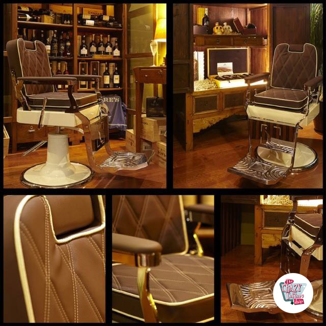 cadeira de barbeiro vendas Vintage »Thecrazyfifties.es