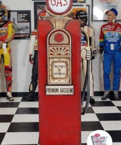 Large Closet Retro Gasoline pump