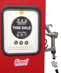 Retro Gasoline pump 8 Ball