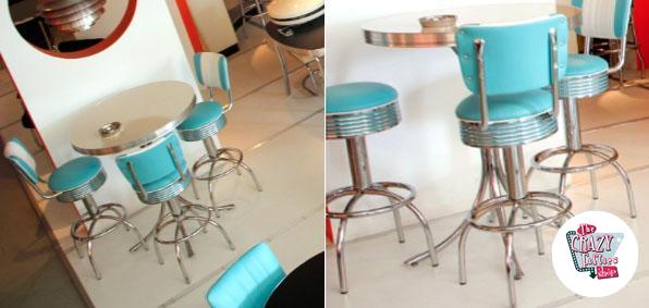 Taburete Retro Diner Americano BS30CB Taburete Diner Americano BS30CB