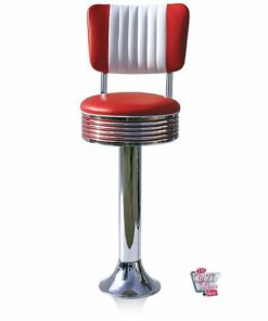 Taburete Retro Diner Americano