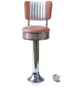 Taburete Retro Diner Americano