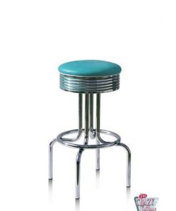 Turquoise retro bar stool bs28