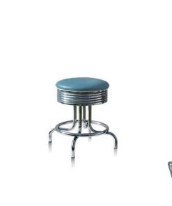 Taburete Retro Diner Americano BS2848 Azul