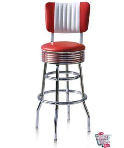 Taburete Retro Diner Americano