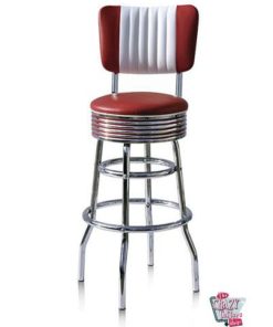 Taburete Retro Diner Americano