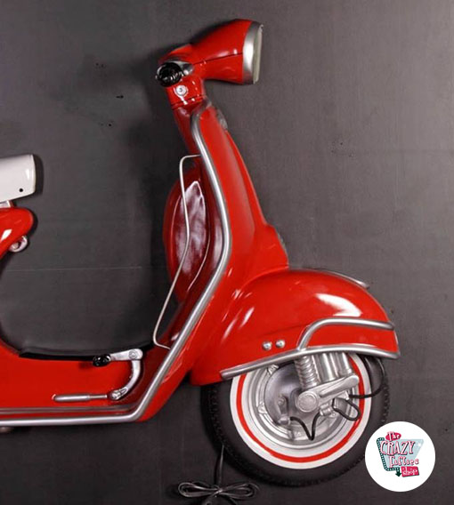 Scooter decoração da parede