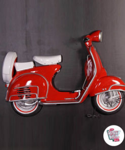 Scooter decoração da parede