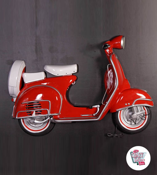 Wall Decoration Scooter