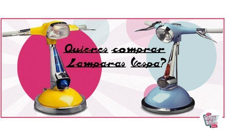 ¿Quieres Comprar Lámparas Vespa?